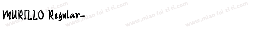 MURILLO Regular字体转换